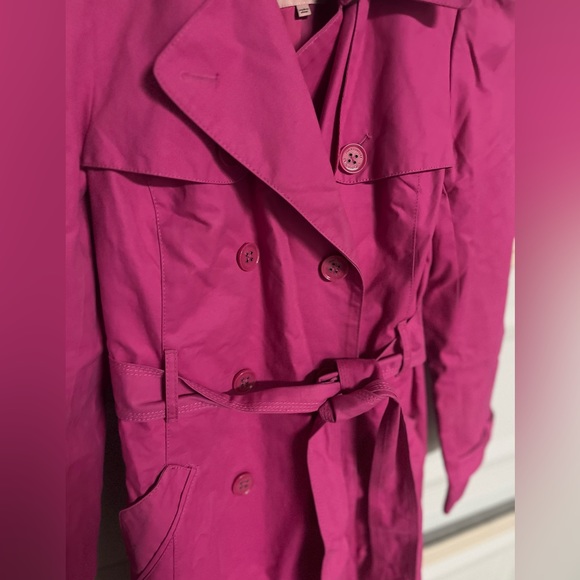 Juicy Couture Pink Trench Coat 🌵Medium - Picture 3 of 7